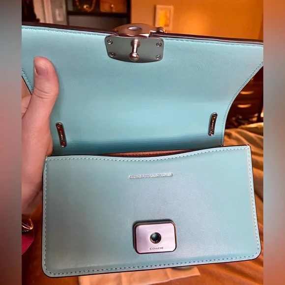 Coach Bandit Crossbody Bag in Faded Blue - Picture 4 of 6